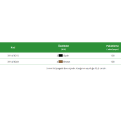 4,0 lt /h  KAHVERENGİ DAMLATMA KAZIĞI