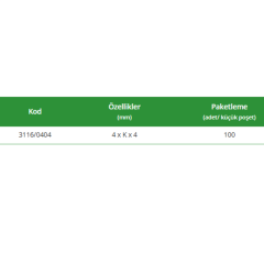 4*K*4 MİKRO ÇIKIŞ TE