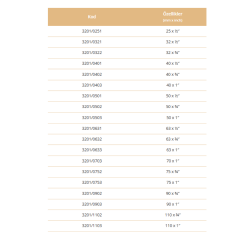 63*1'' GEÇMELİ PRİZ KOLYE