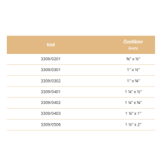 3/4''*1/2'' PP DİŞLİ REDUKSIYON DIRSEK ERKEK-ERKEK