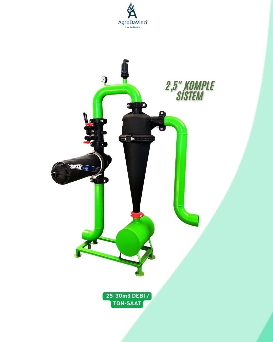 2,5'' KOMPLE SİSTEM FİLTRE