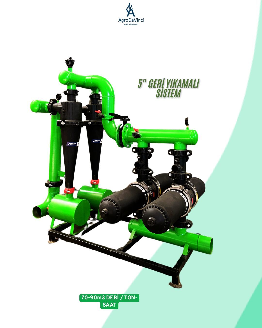 5'' GERİ YIKAMALI SİSTEM FİLTRE