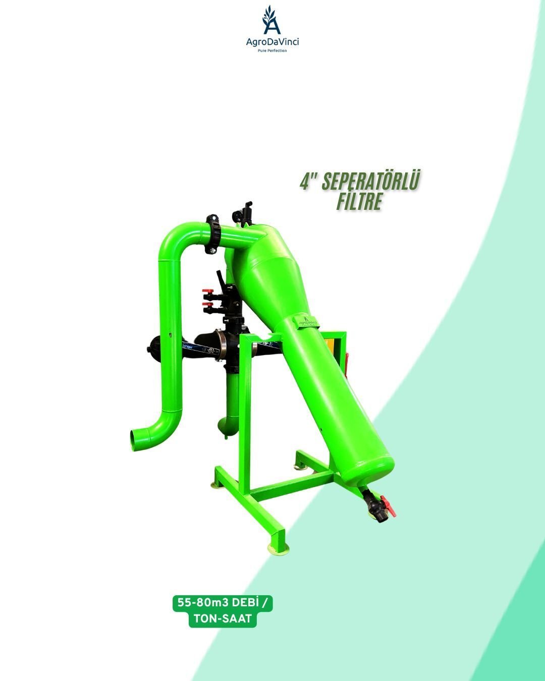 4'' SEPERATÖRLÜ FİLTRE